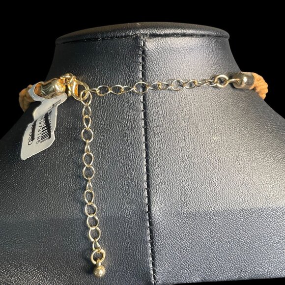 Free People Shell Disc Bead Necklace Natural Layered Boho Beach Resort Jewelry - Picture 6 of 9